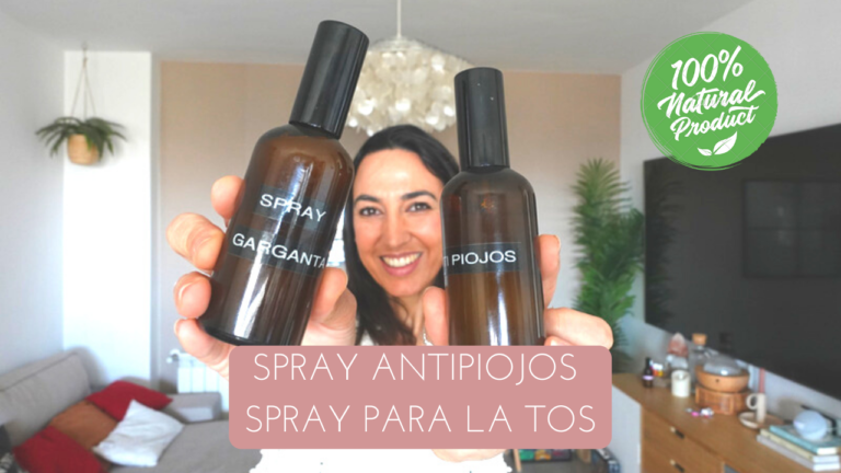 Dos recetas NATURALES | Spray ANTIPIOJOS ðŸª² y Spray para la TOS
