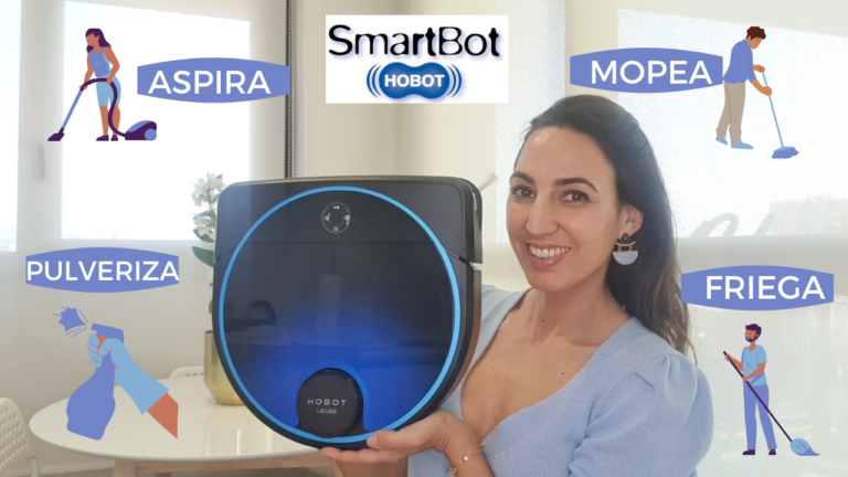 Mi nuevo ROBOT ASPIRADOR Legee 7 de Smartbot Hobot|🧹ASPIRA, PASA LA MOPA EN SECO,PULVERIZA Y FRIEGA✨